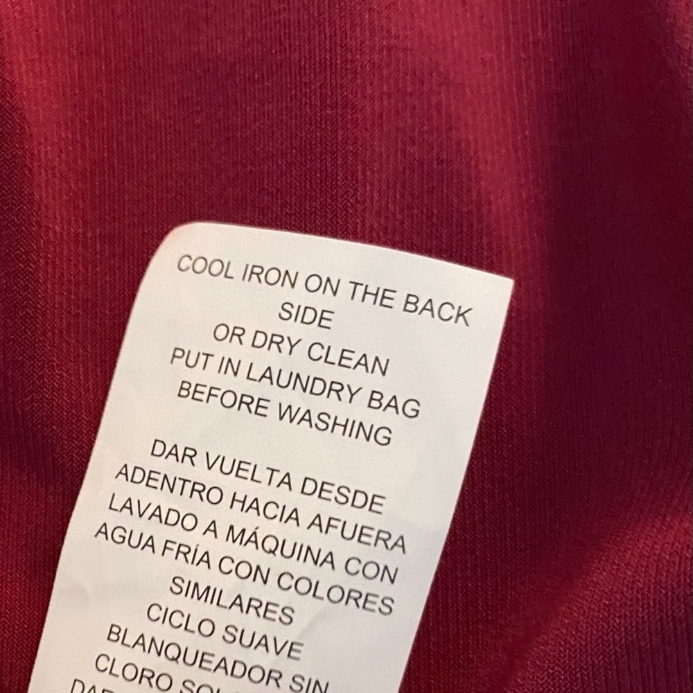 MICHAEL KORS Burgundy Cold Should Blouse 🌺🌺 - Picture 10 of 12
